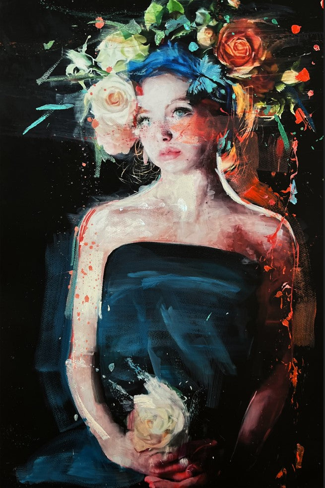 Laura With Flowers N°8/30