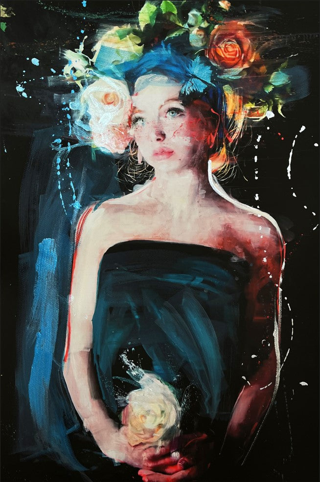 Laura With Flowers N°9/30