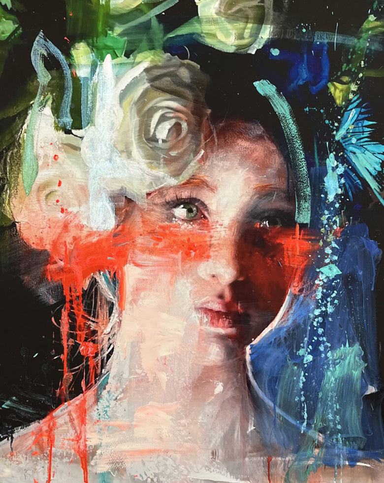 Laura With White Roses  N°19/30