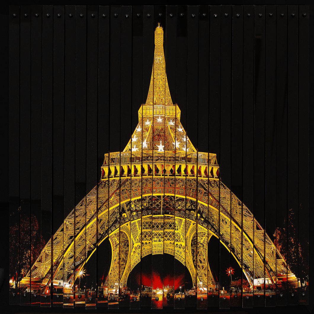 TOUR EIFFEL JAUNE
