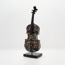 Charger l&#39;image dans la galerie, VIOLON CADRAN HORLOGERIE MARRON
