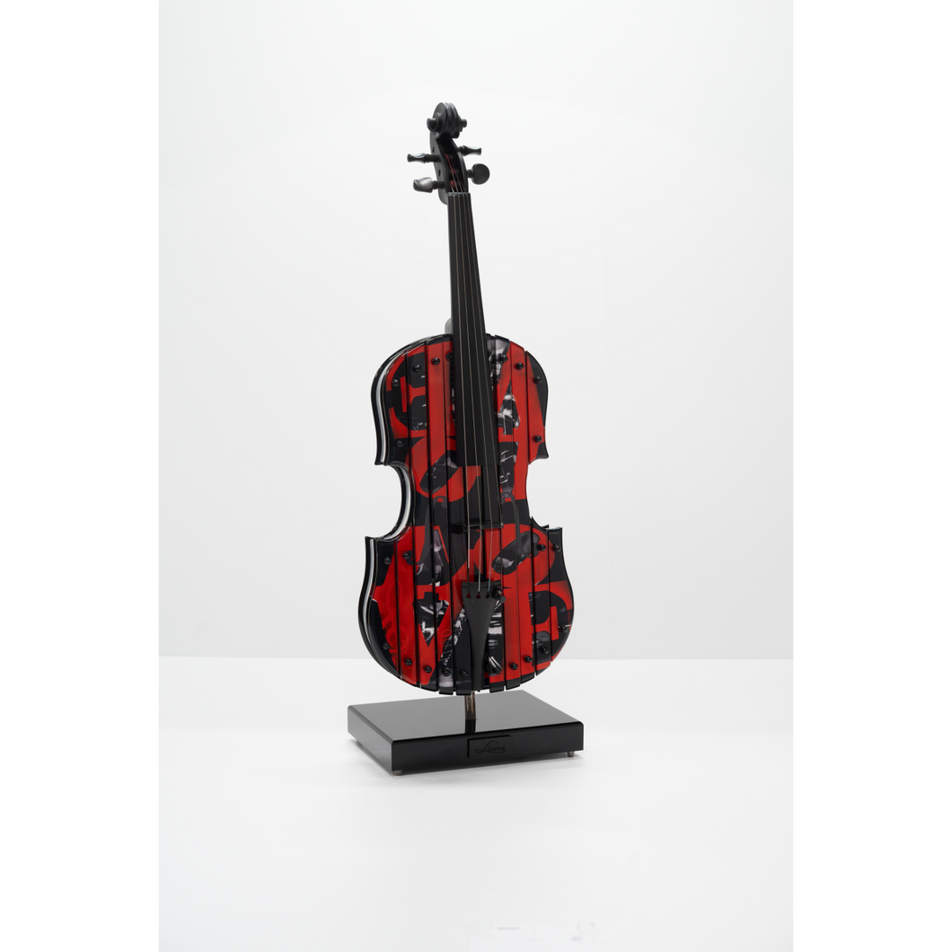 VIOLON LOVE ROUGE ET NOIR